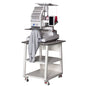 Household Single Head Embroidery Machine 12 Needles for Caps T Shirt 240*320