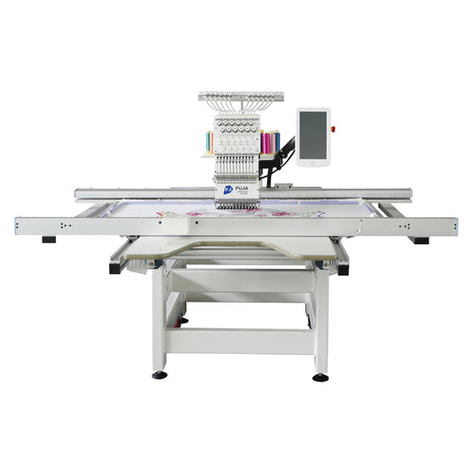 Single Head Large Format Area Computerized Flat Embroidery Machine 700*1200MM